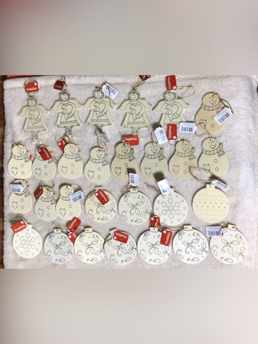 Wooden Christmas Ornaments
